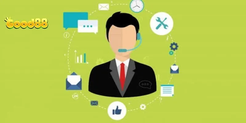 Liên Hệ Good88 - Hỗ Trợ Khách Hàng 24/7 Qua Nhiều Kênh 3 Giải quyết nhanh mọi vấn đề liên quan đến tài khoản