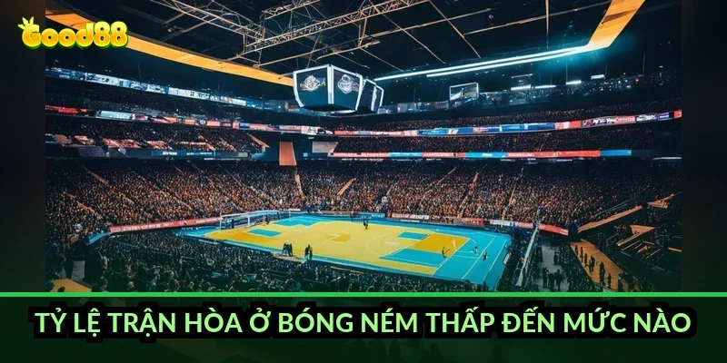 Tỷ lệ trận hòa ở bóng ném thấp đến mức nào?