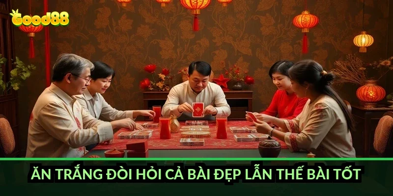 Ăn trắng đòi hỏi cả bài đẹp lẫn thế bài tốt
